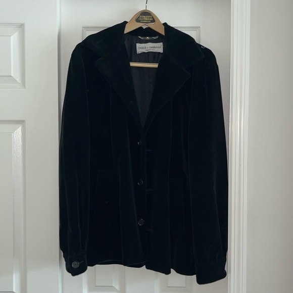 Dolce & Gabbana Men’s Velvet Jacket - Picture 1 of 5